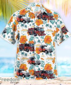 Aston Township Fire Department Beach Hawaiian Shirt Summer Gift Product Photo 3