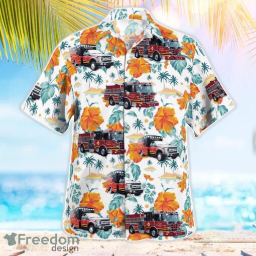 Aston Township Fire Department Beach Hawaiian Shirt Summer Gift Product Photo 3