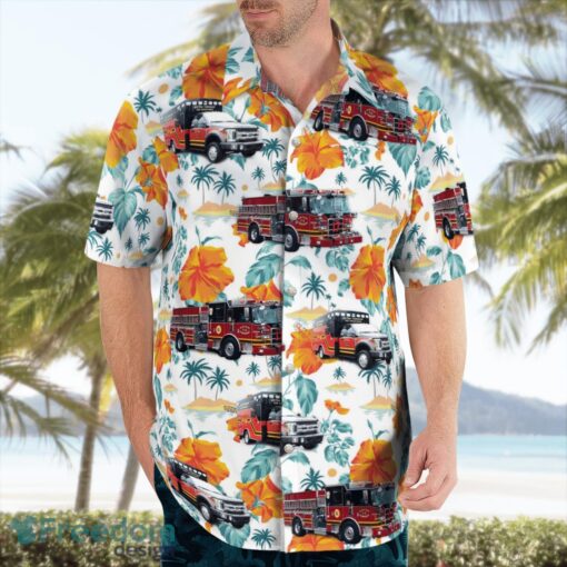 Aston Township Fire Department Beach Hawaiian Shirt Summer Gift Product Photo 4