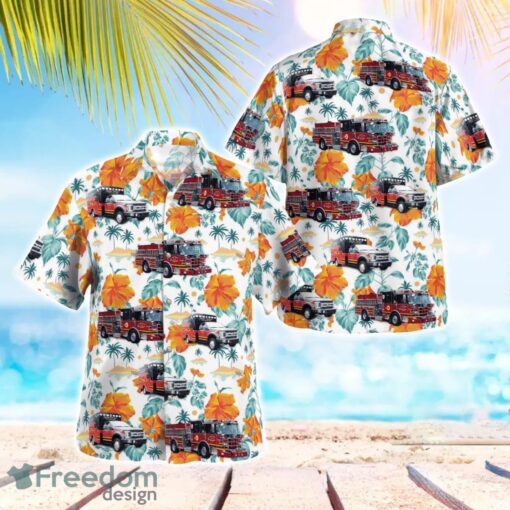 Aston Township Fire Department Beach Hawaiian Shirt Summer Gift Product Photo 1