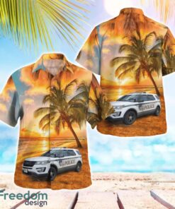 Athens Police Department, Ohio 3D Hawaiian Shirt