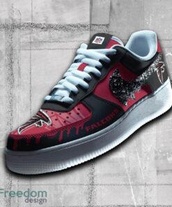 Atlanta Falcons NFL Sparkling AF1 Shoes Unique All Over Print Gift Air Force 1 Sneaker Atlanta Falcons NFL Sparkling AF1 Shoes Unique All Over Print Gift Air Force 1 Sneaker