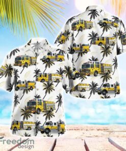 Atlantic Highlands Fire Department, New Jersey 3D Summer Aloha Hawaiian Shirt