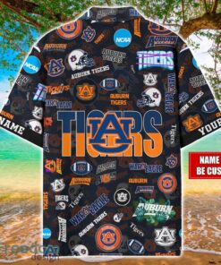 Auburn Tigers Logo Hawaiian Shirt For Fans Trending Beach Shirt Custom Name Product Photo 2