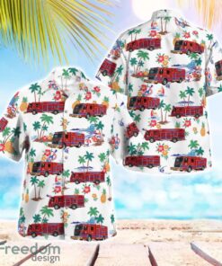 Augusta, MO Volunteer Fire Protection District Beach Hawaiian Shirt Gift For Summer Holiday