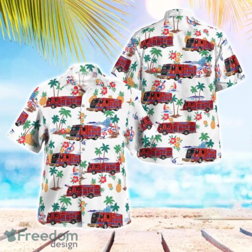 Augusta, MO Volunteer Fire Protection District Beach Hawaiian Shirt Gift For Summer Holiday Product Photo 1