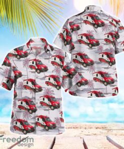 Aurora, Colorado, UCHealth Paramedic Hawaiian Shirt Men Women Beach Shirt