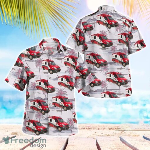 Aurora, Colorado, UCHealth Paramedic Hawaiian Shirt Men Women Beach Shirt Product Photo 1