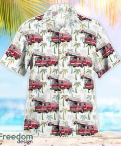 Aurora Fire Department, Illinois Hawaiian Shirt Gift For Summer Vacation Product Photo 2