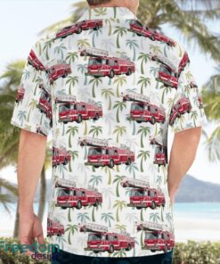 Aurora Fire Department, Illinois Hawaiian Shirt Gift For Summer Vacation Product Photo 4