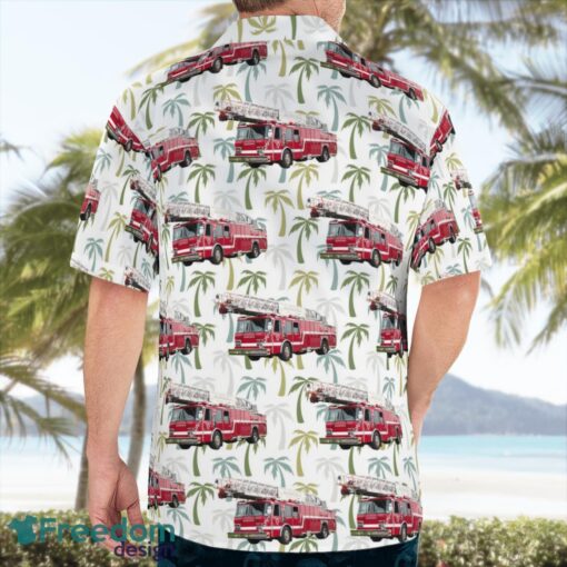 Aurora Fire Department, Illinois Hawaiian Shirt Gift For Summer Vacation Product Photo 4