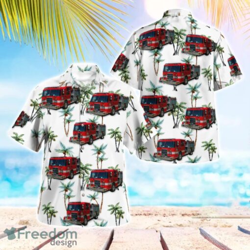 Aurora, Missouri, Aurora Rural Fire Protection District Beach Hawaiian Shirt Product Photo 1