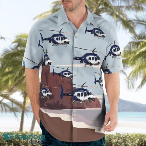 Australia New South Wales Police Bell 429 Hawaiian Shirt Beach Summer Shirt Product Photo 3