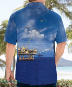 Australia Offshore Drilling Rig Aloha Hawaiian Shirt Product Photo 2