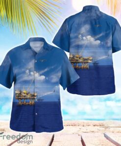 Australia Offshore Drilling Rig Aloha Hawaiian Shirt