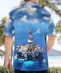 Australia Offshore Drilling Rig Aloha Hawaiian Shirt Beach Shirt Product Photo 2