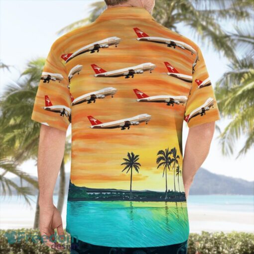 Australia Qantas Boeing 747-238B Hawaiian Shirt Gift For Summer Vacation Product Photo 4