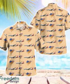 Australia Qantas Boeing 787-9 Dreamliner Tropical 3D Hawaiian Shirt Gift For Summer Product Photo 1