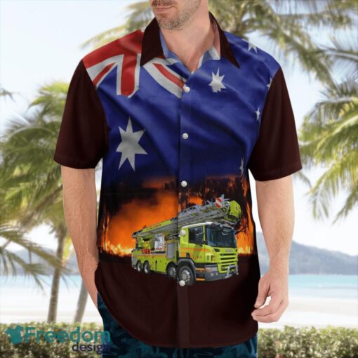 Australian Capital Territory ACT Fire and Rescue Hawaiian Shirt Gift For Summer Vacation Product Photo 3