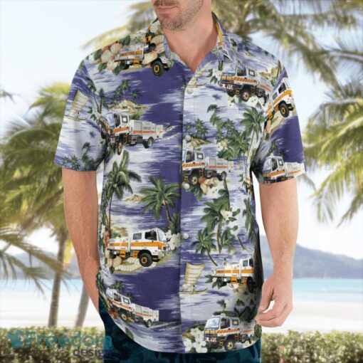 Australian Capital Territory ACT Rural Fire Service Hawaiian Shirt Gift For Summer Vacation Product Photo 3