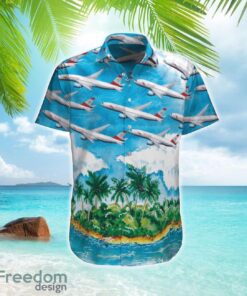 Austrian Airlines Boeing 777-2Z9ER Hawaiian Shirt Gift For Summer Vacation