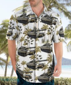 Austrian Army Leopard 2A4 Main Battle Tank Beach Hawaiian Shirt Product Photo 3