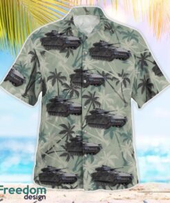 Austrian Army Ulan Infantry Fighting Vehicle Beach Hawaiian Shirt Product Photo 2