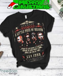 Avenged Sevenfold A Little Piece Of Heaven Fleece Pajamas Set Gift Family - Avenged Sevenfold A Little Piece Of Heaven Fleece Pajamas Set-3