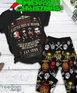 Avenged Sevenfold A Little Piece Of Heaven Fleece Pajamas Set Gift Family - Avenged Sevenfold A Little Piece Of Heaven Fleece Pajamas Set-1