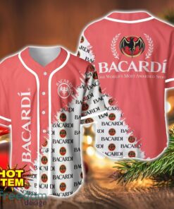 Bacardi Logo Printed Baseball Jersey Shirt For Men And Women