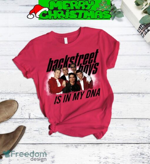 Backstreet Boys Is In My DNA Fleece Pajamas Set Red Version All Over Print Christmas Gift - Backstreet Boys Is In My DNA Fleece Pajamas Set Red Version-3