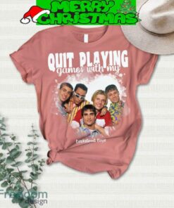 Backstreet Boys Quit Playing Game With My Backstreet Boys Pink Fleece Pajamas Set Gift Family - Backstreet Boys Quit Playing Game With My Backstreet Boys Pink Fleece Pajamas Set-3