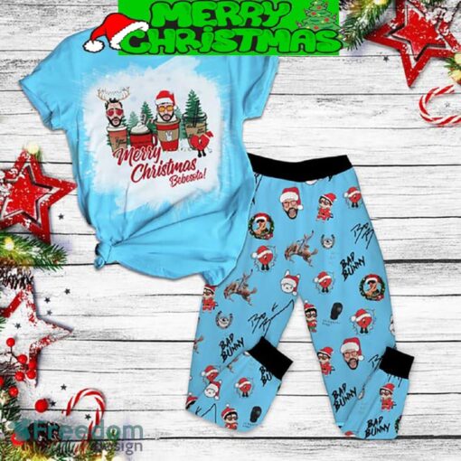 Bad Bunny Merry Christmas Bebesota Pajamas Set For Christmas - Bad Bunny Merry Christmas Bebesota Pajamas Set-1