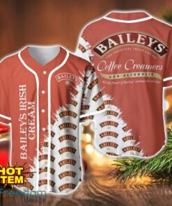 Baileys Irish Cream Logo Printed Baseball Jersey Shirt For Men And Women