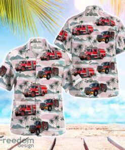 Baldwin County Fire Rescue, Georgia Beach Hawaiian Shirt Gift For Summer Holiday