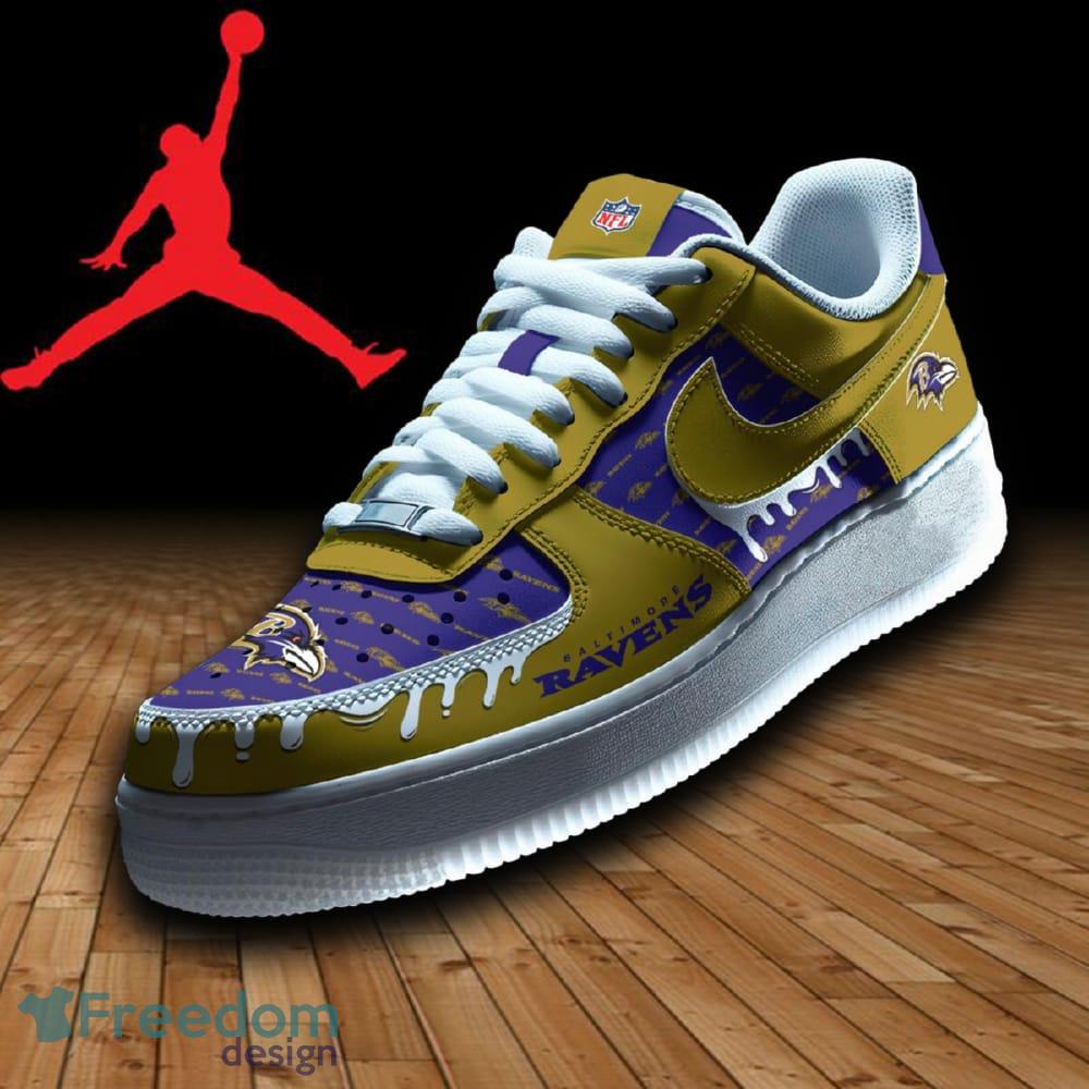 Baltimore Ravens Air Force 1 Shoes New Trending For Men Women Gift AF1 image Baltimore Ravens Air Force 1 Shoes New Trending For Men Women Gift AF1 - Baltimore Ravens Air Force 1 Shoes New Trending For Men Women Gift AF1