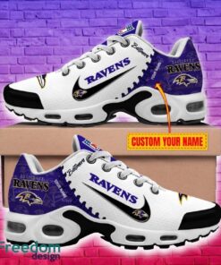 Baltimore Ravens NFL New Personalized Air Cushion Sport Shoes For Fans Gift image Baltimore Ravens NFL New Personalized Air Cushion Sport Shoes For Fans Gift - Baltimore Ravens New Air Cushion Sport Shoes_2