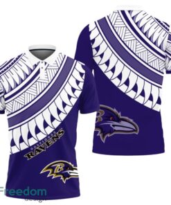 Baltimore Ravens Polynesian Pattern Polo Shirt Baltimore Ravens Polynesian Pattern Polo Shirt