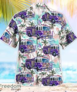 Barberton Engine 1134 Ohio Fire Trucks Hawaiian Shirt Beach Summer Shirt Product Photo 3