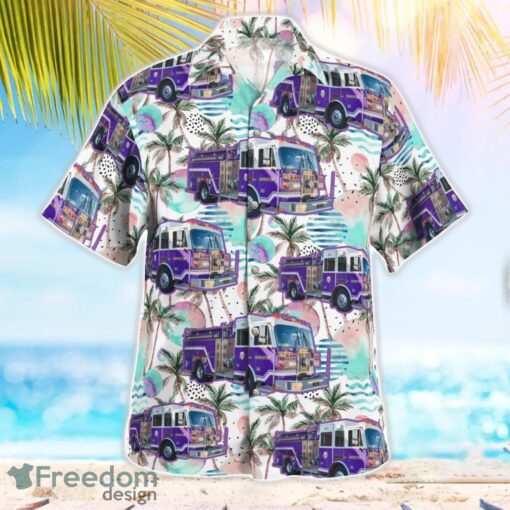 Barberton Engine 1134 Ohio Fire Trucks Hawaiian Shirt Beach Summer Shirt Product Photo 3