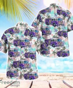 Barberton Engine 1134 Ohio Fire Trucks Hawaiian Shirt Beach Summer Shirt