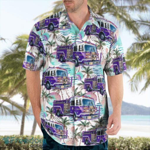 Barberton Engine 1134 Ohio Fire Trucks Hawaiian Shirt Beach Summer Shirt Product Photo 4