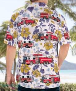 Battlefield Fire Protection District, Missouri 3D Summer Aloha Hawaiian Shirt Product Photo 2