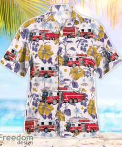 Battlefield Fire Protection District, Missouri 3D Summer Aloha Hawaiian Shirt Product Photo 3