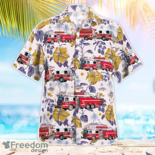 Battlefield Fire Protection District, Missouri 3D Summer Aloha Hawaiian Shirt Product Photo 3