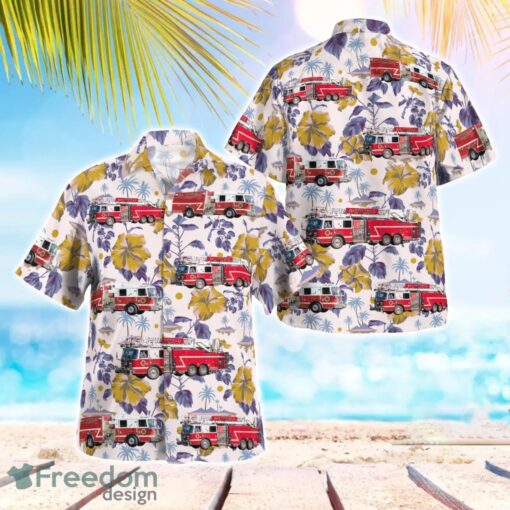 Battlefield Fire Protection District, Missouri 3D Summer Aloha Hawaiian Shirt Product Photo 1