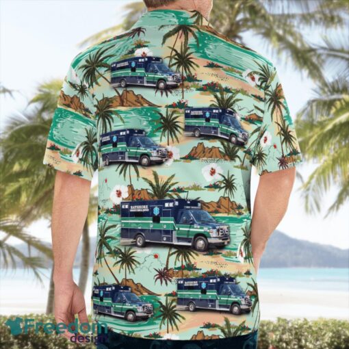 Bayshore EMS Beach Hawaiian Shirt Gift For Summer Holiday Product Photo 2