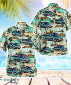 Bayshore EMS Beach Hawaiian Shirt Gift For Summer Holiday