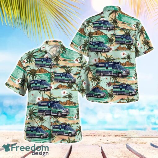 Bayshore EMS Beach Hawaiian Shirt Gift For Summer Holiday Product Photo 1