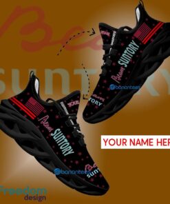 Beam Suntory Running Sneaker Symbolize Custom Name Gift Max Soul Shoes USA Flag Star New For Fans - Beam Suntory Running Shoes New Trending Personalized Photo 1